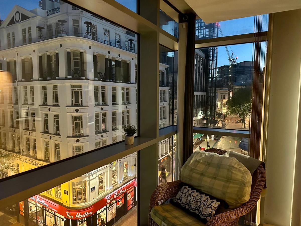 Birmingham Prime Location Stunning Apartment Floor-To-Ceiling Windows Exterior foto